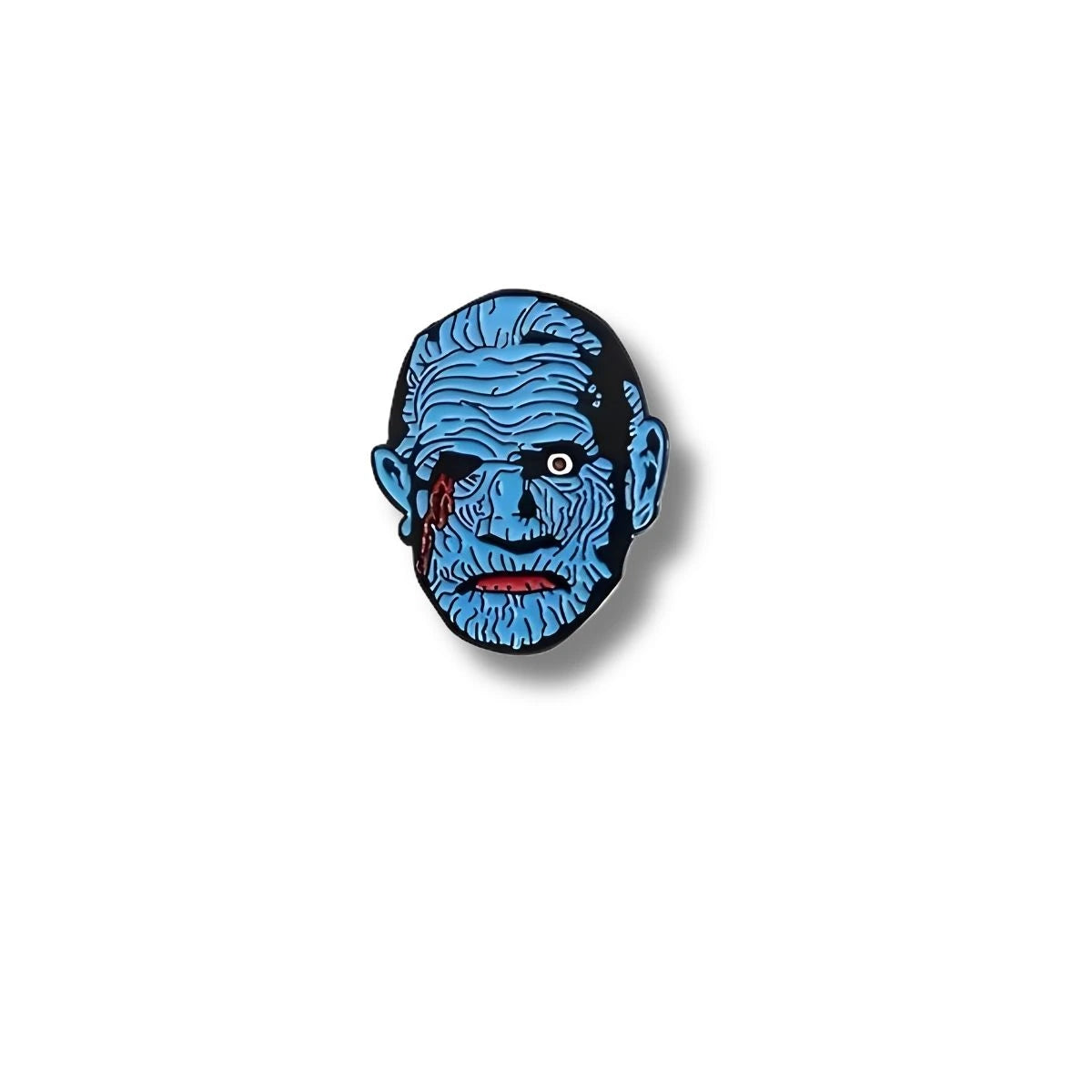 Pin Metálico Zombi Azul Putrefacto