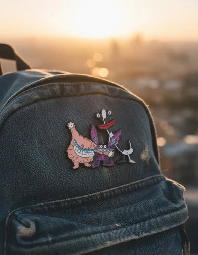 Pin Metálico ¡Aaahh! Monstruos Reales