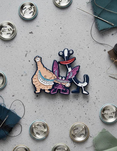 Pin Metálico ¡Aaahh! Monstruos Reales