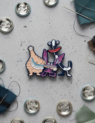 Pin Metálico ¡Aaahh! Monstruos Reales