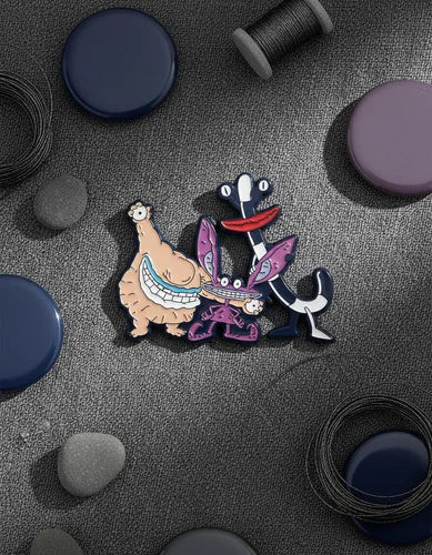 Pin Metálico ¡Aaahh! Monstruos Reales