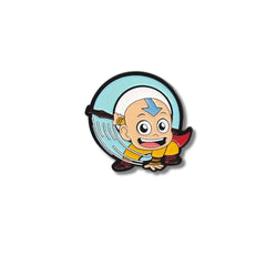 Pin Metálico Aang Aire Control