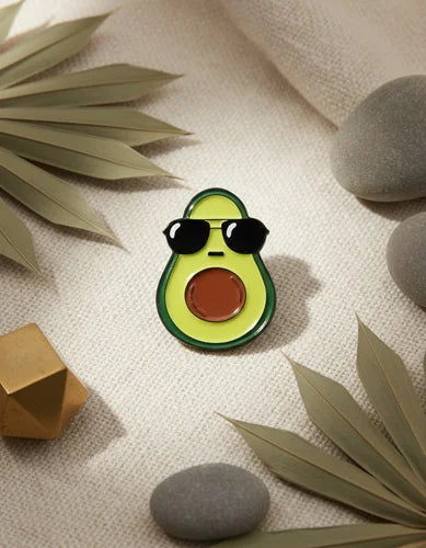 Pin Metálico Aguacate Cool