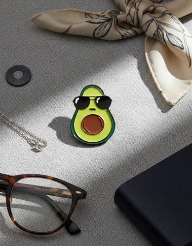 Pin Metálico Aguacate Cool