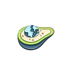 Pin Metálico Aguacate Planetario