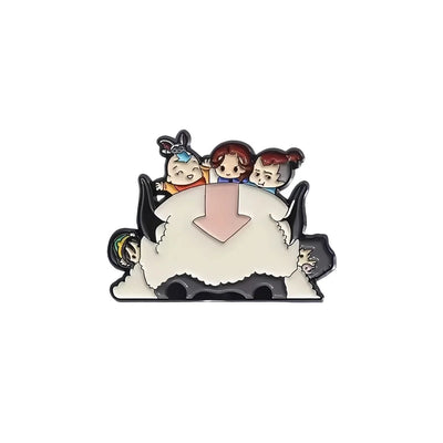 Pin Metálico Appa y la Pandilla