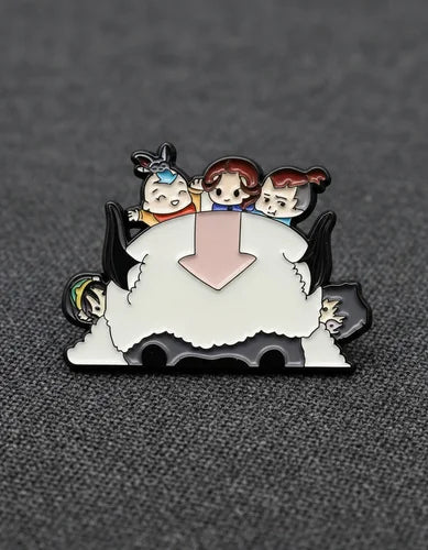 Pin Metálico Appa y la Pandilla