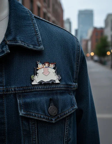 Pin Metálico Appa y la Pandilla