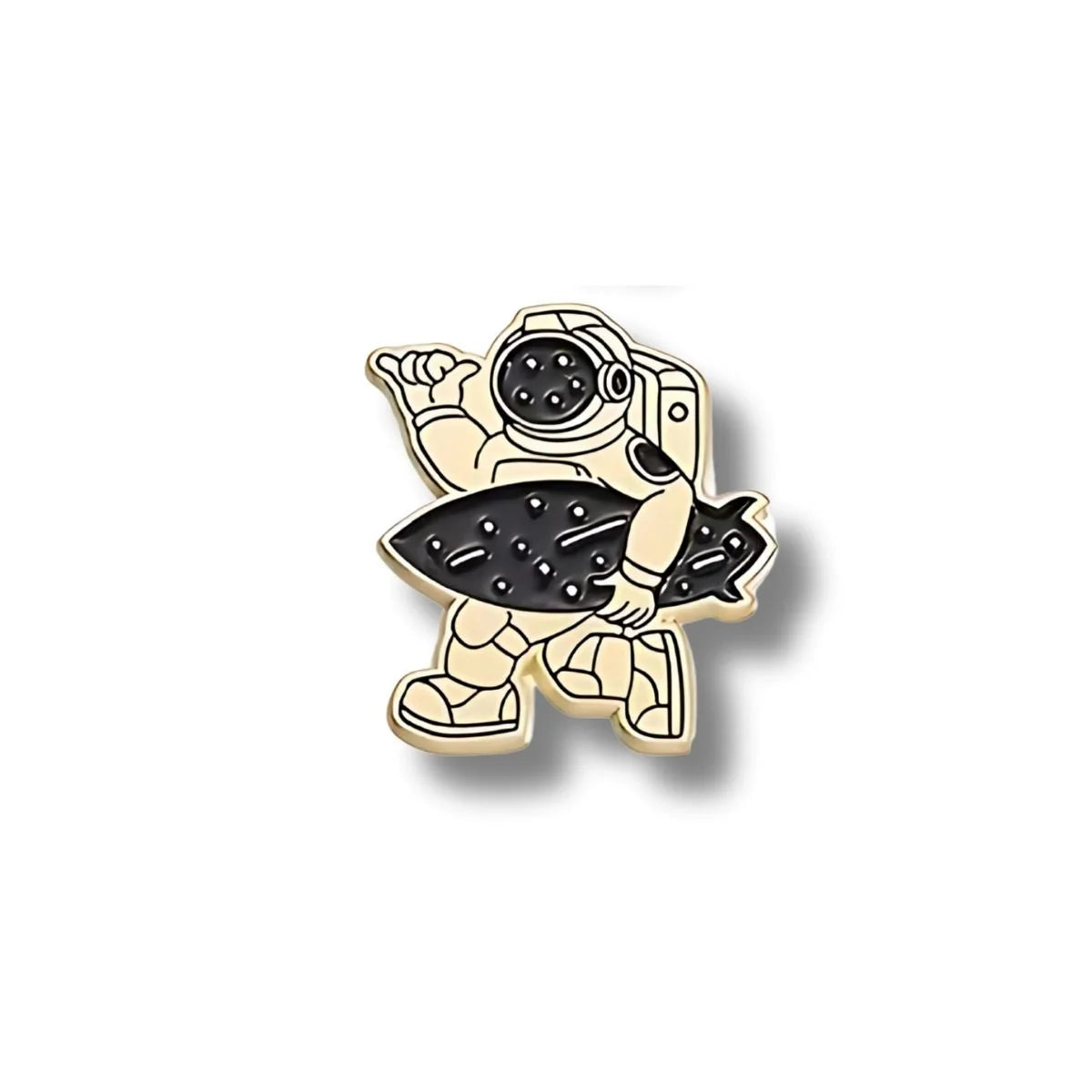 Pin Metálico Astronauta Surfero