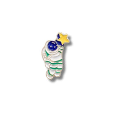 Pin Metálico Astronauta con Estrella