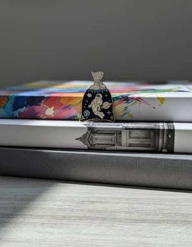 Pin Metálico Astronauta en Bolsa
