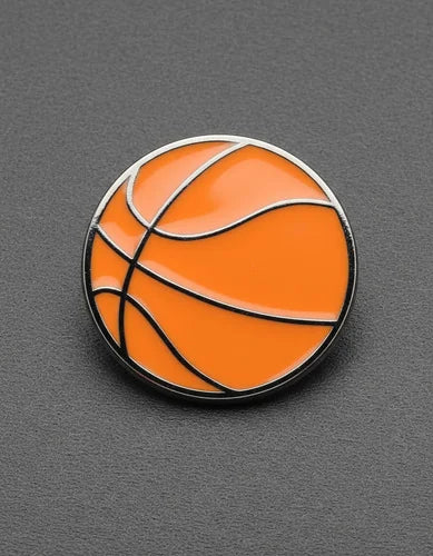 Pin Metálico Balón de Baloncesto