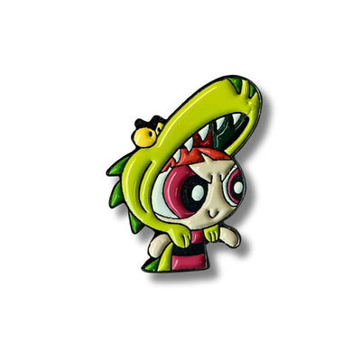 Pin Metálico Bombón Dinosaurio