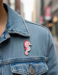 Pin Metálico Caballito de Mar