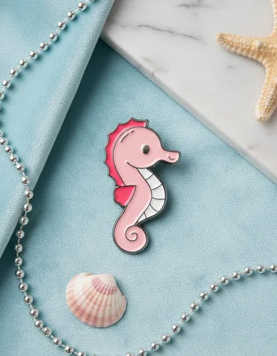 Pin Metálico Caballito de Mar
