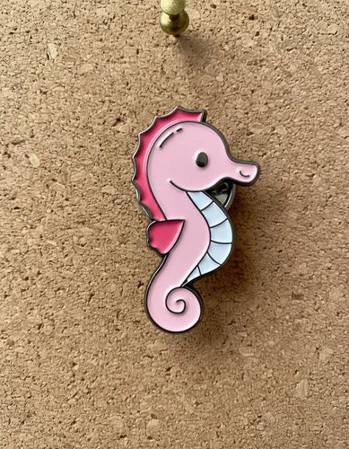 Pin Metálico Caballito de Mar