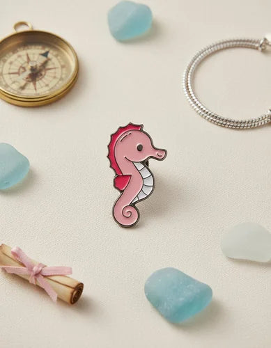 Pin Metálico Caballito de Mar