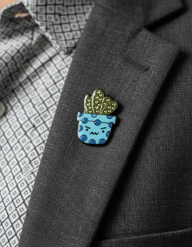 Pin Metálico Cactus Gruñón