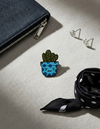 Pin Metálico Cactus Gruñón