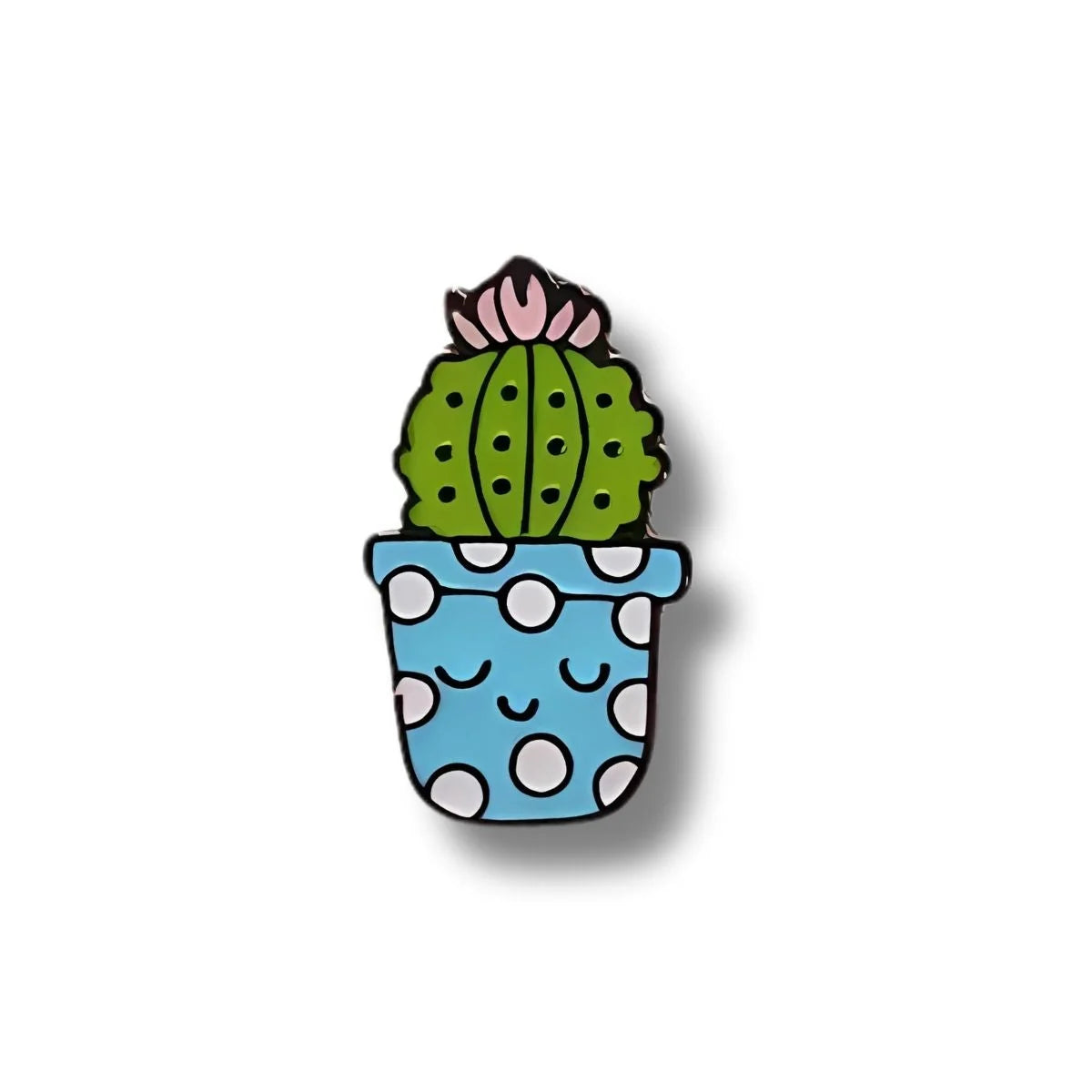 Pin Metálico Cactus Sonriente