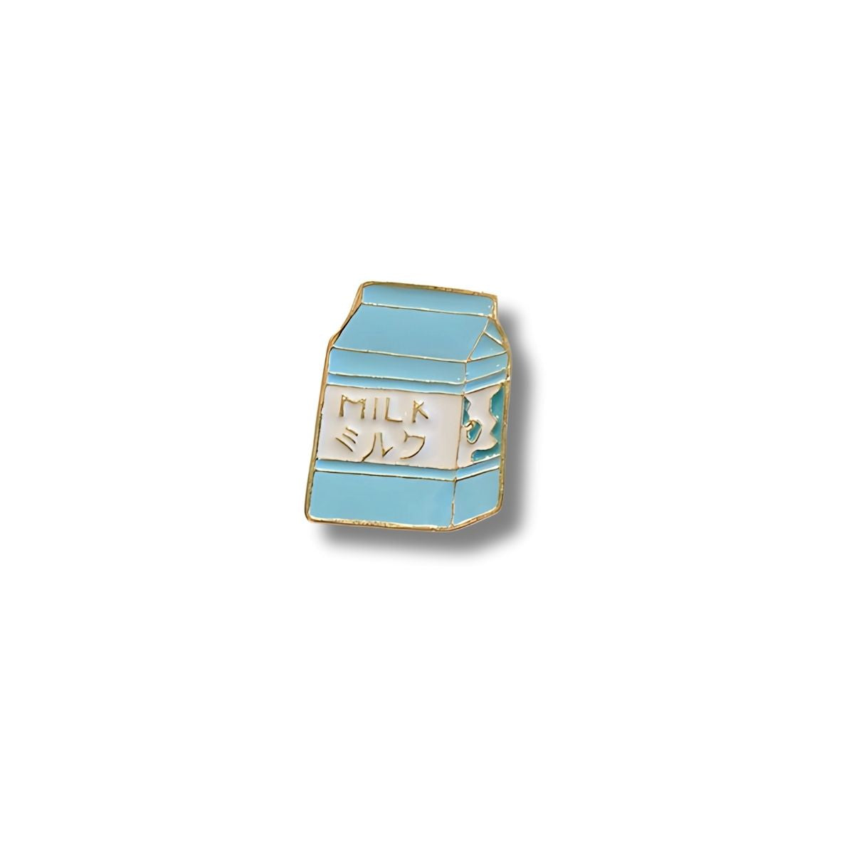 Pin Metálico Caja de Leche Japonesa