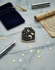 Pin Metálico Caja de Leche Universal