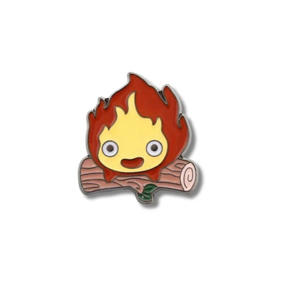 Pin Metálico Calcifer Fuego