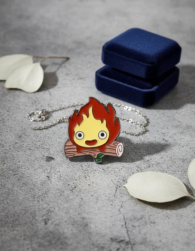 Pin Metálico Calcifer Fuego
