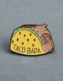 Pin Metálico Capibara Taco Bara