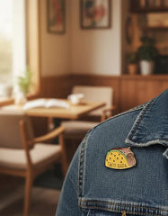 Pin Metálico Capibara Taco Bara