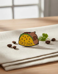 Pin Metálico Capibara Taco Bara