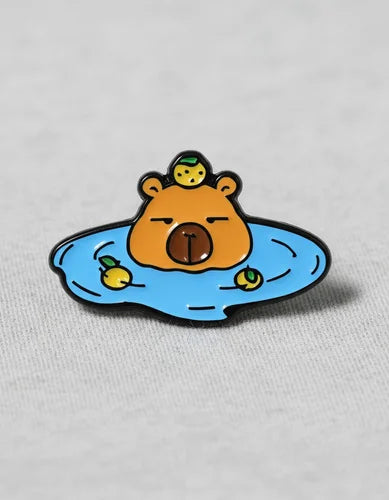 Pin Metálico Capibara en Spa