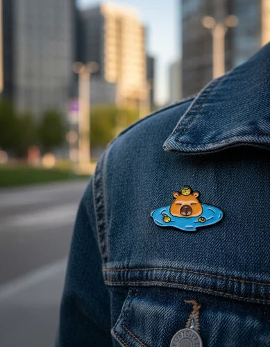 Pin Metálico Capibara en Spa