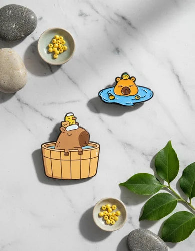 Pin Metálico Capibara en Spa