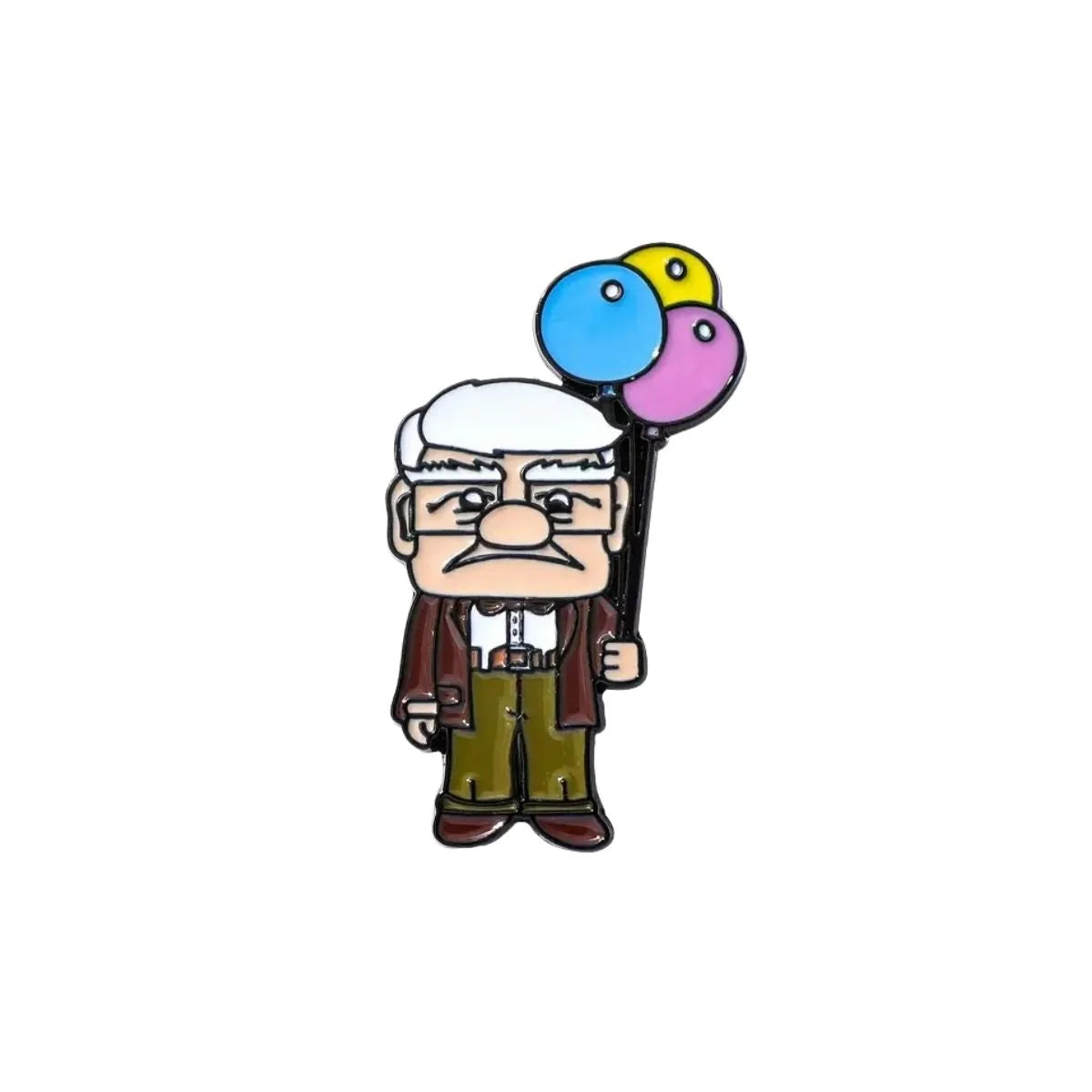 Pin Metálico Carl Fredricksen Globos