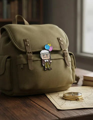 Pin Metálico Carl Fredricksen Globos