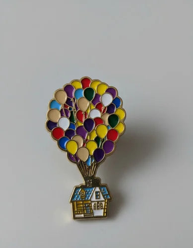 Pin Metálico Casa Voladora Up