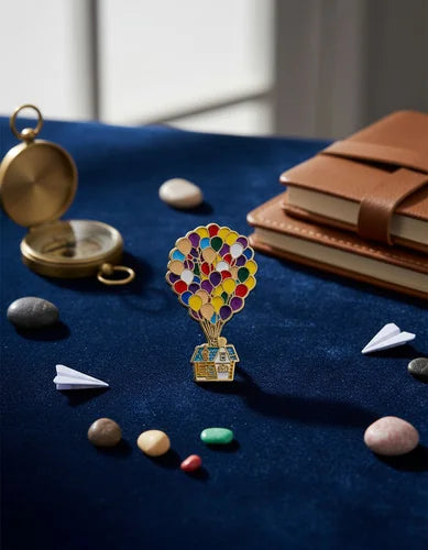 Pin Metálico Casa Voladora Up