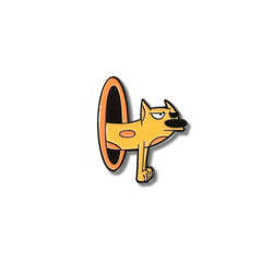 Pin Metálico Cat en Portal Naranja CatDog