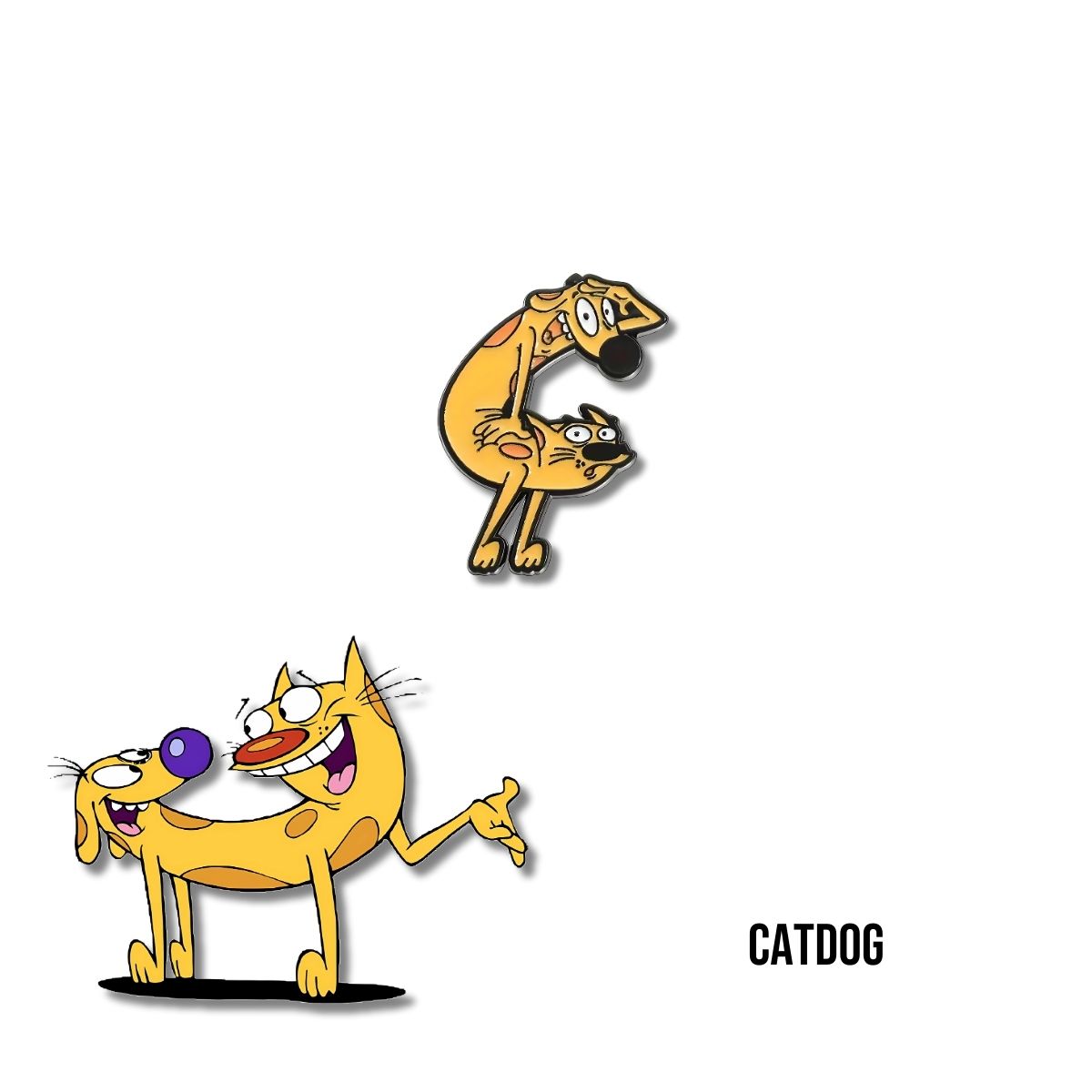 Pin Metálico CatDog