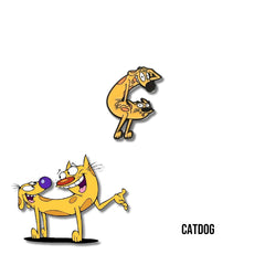 Pin Metálico CatDog