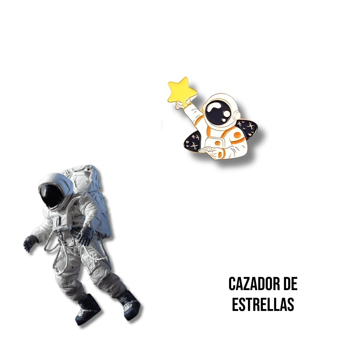 Pin Metálico Cazador de Estrellas