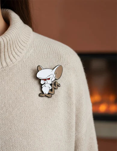 Pin Metálico Cerebro