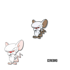 Pin Metálico Cerebro