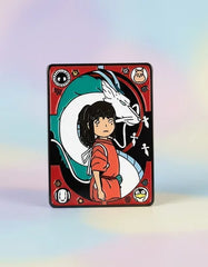 Pin Metálico Chihiro y Haku