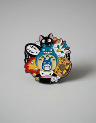 Pin Metálico Collage Studio Ghibli