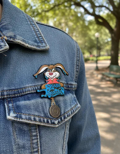Pin Metálico Conejo Splash Mountain
