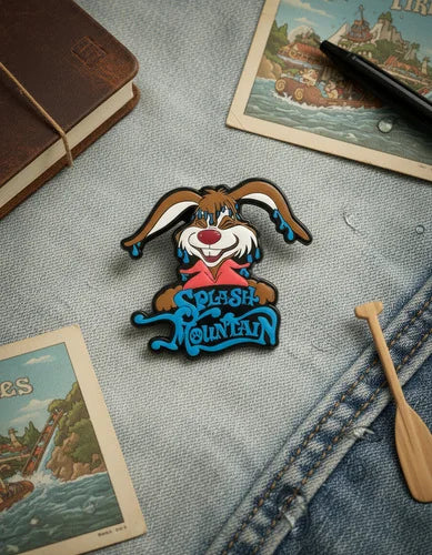 Pin Metálico Conejo Splash Mountain