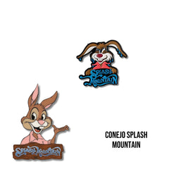 Pin Metálico Conejo Splash Mountain