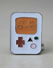 Pin Metálico Consola Retro Carita Feliz